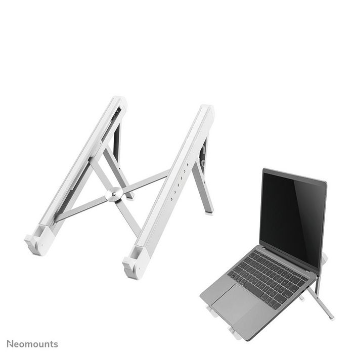 Neomounts NSLS010 - Support universel pliable pour ordinateur portable 11" à 17", argent