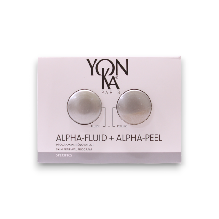 YonKa - Kit d'échantillons Set Alpha - Lotion peeling + Fluide Alpha pour le visage - 1 ml chacun YonKa - Kit d'échantillons Set Alpha - Lotion peeling + Fluide Alpha pour le visage - 1 ml chacun