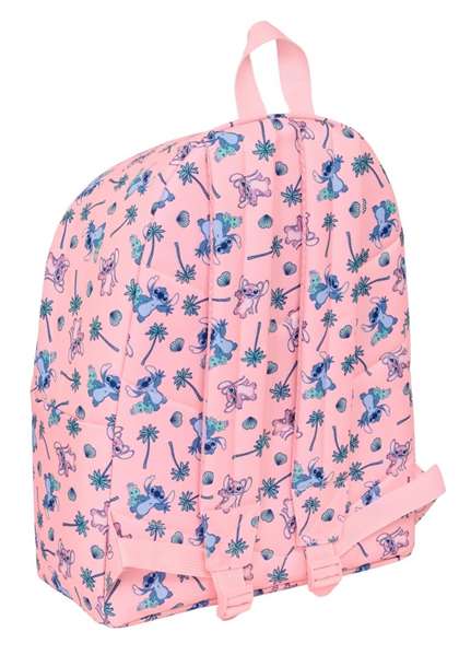 Safta Mochila Stitch "Beach" - Sac à dos pour plage 33x42x15 cm, produit en espagnol, recommandé à partir de 3 ans