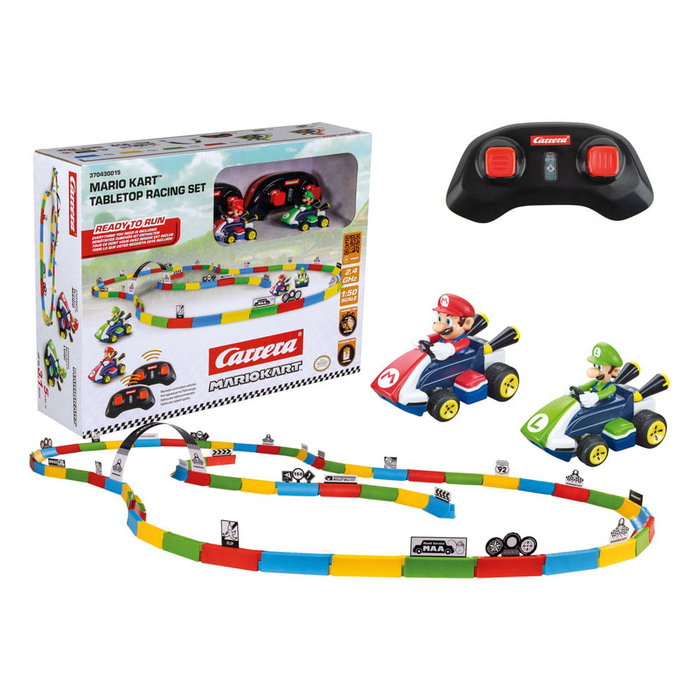 Super Mario Kart voiture télécommandée RC 1/43 2,4GHz Tabletop Racing Set Mario Super Mario Kart voiture télécommandée RC 1/43 2,4GHz Tabletop Racing Set Mario