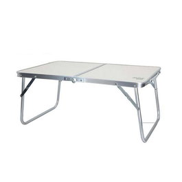 Petite Table d'Appoint Colorbaby Plage Aluminium Pliable (60 x 40 x 26 cm)