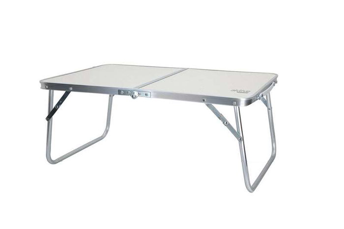 Color Baby - Table de camping pliable en aluminium blanc 60 x 40 x 25 cm, 3 ans+ Color Baby - Table de camping pliable en aluminium blanc 60 x 40 x 25 cm, 3 ans+