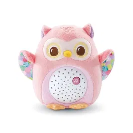 Vtech Ma Veilleuse Lumi Chouette Rose - Peluche Veilleuse Musicale avec Lumières pour Bébé de 0 à 6 ans, Berceuses et Sons Apaisants