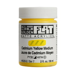 Golden SoFlat Jaune Cadmium Moyen 59 ml