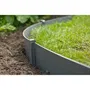 Nature - Ancres pour bordures de jardin en polypropylène recyclé - 10 piquets gris - 26.7 x 1.9 x 1.8 cm - Fixation facile