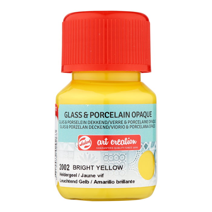 Talens Art Creation Peinture Verre & Porcelaine Jaune Brillant Opaque 30 ml Talens Art Creation Peinture Verre & Porcelaine Jaune Brillant Opaque 30 ml