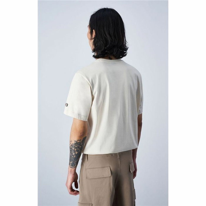 T-shirt à manches courtes homme Champion Crewneck Beige
