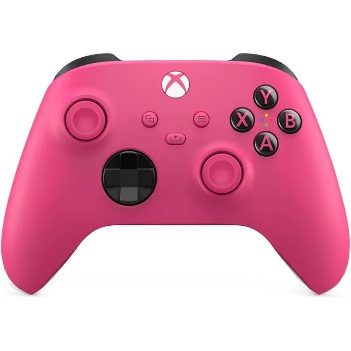 Microsoft Manette Sans Fil Xbox pour Xbox Series X|S, Xbox One, Windows 10/11, Bluetooth, Compatibilité Mobile, Bouton de Partage - Rose Microsoft Manette Sans Fil Xbox pour Xbox Series X|S, Xbox One, Windows 10/11, Bluetooth, Compatibilité Mobile, Bouton de Partage - Rose