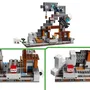 LEGO Minecraft 21277 Jeu de Construction - La Mine en Forme de Pioche avec Figurines Alex, Mineur et Accessoires pour Enfants 8 Ans et Plus