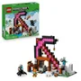 LEGO Minecraft 21277 Jeu de Construction - La Mine en Forme de Pioche avec Figurines Alex, Mineur et Accessoires pour Enfants 8 Ans et Plus
