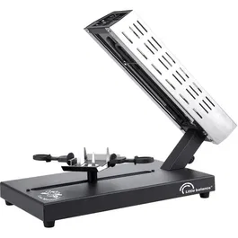 Little Balance Savoyarde Quart de Meule - Appareil à raclette pour 4 personnes, 600W, thermostat réglable, design Meuuuh, porte-fromage inox