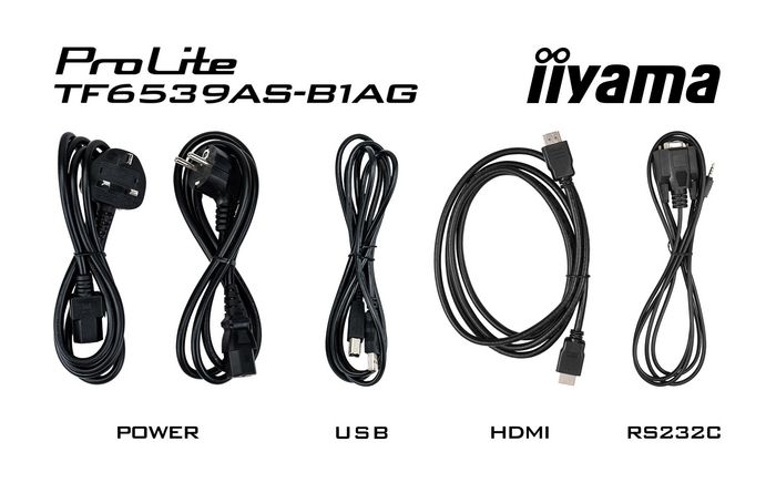 iiyama Écran tactile interactif de 65 pouces (165 cm) PCAP, dalle 4K UHD 3840x2160, Android 11, anti-reflets, multi-touch 40 points, VESA