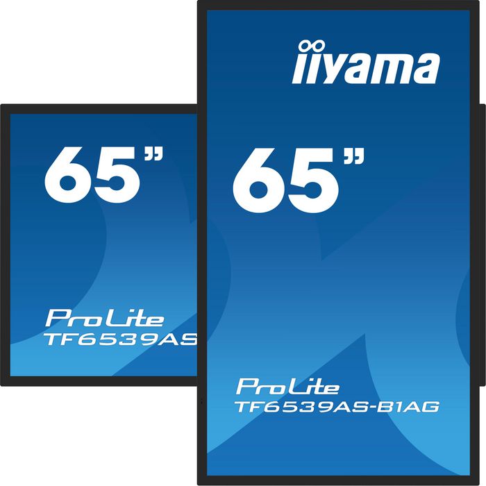 iiyama Écran tactile interactif de 65 pouces (165 cm) PCAP, dalle 4K UHD 3840x2160, Android 11, anti-reflets, multi-touch 40 points, VESA