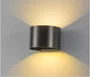Applique LED Extérieure 10W 1000lm IP65 Noir 2700K angle réglable - HO-APL07-IP65-B-WW