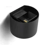 Applique LED Extérieure 10W 1000lm IP65 Noir 2700K angle réglable - HO-APL07-IP65-B-WW