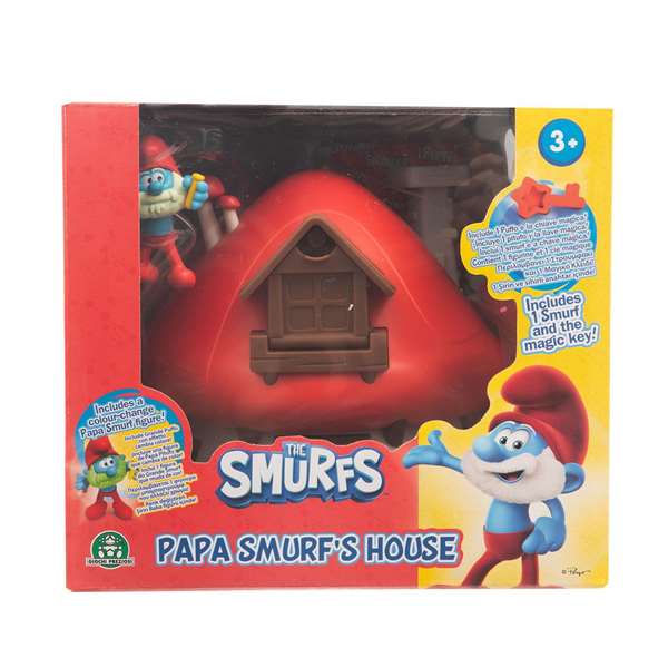 Famosa Casa Papa Pitufo - Maison du Papa Schtroumpf avec Clés Magiques, Jouet à Surprises, Âge Recommandé 36 Mois Famosa Casa Papa Pitufo - Maison du Papa Schtroumpf avec Clés Magiques, Jouet à Surprises, Âge Recommandé 36 Mois
