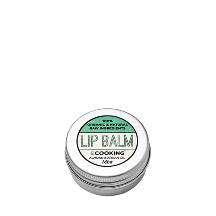 Ecooking Baume à lèvres à l'huile d'argan biologique et menthe 15 ml Ecooking Baume à lèvres à l'huile d'argan biologique et menthe 15 ml