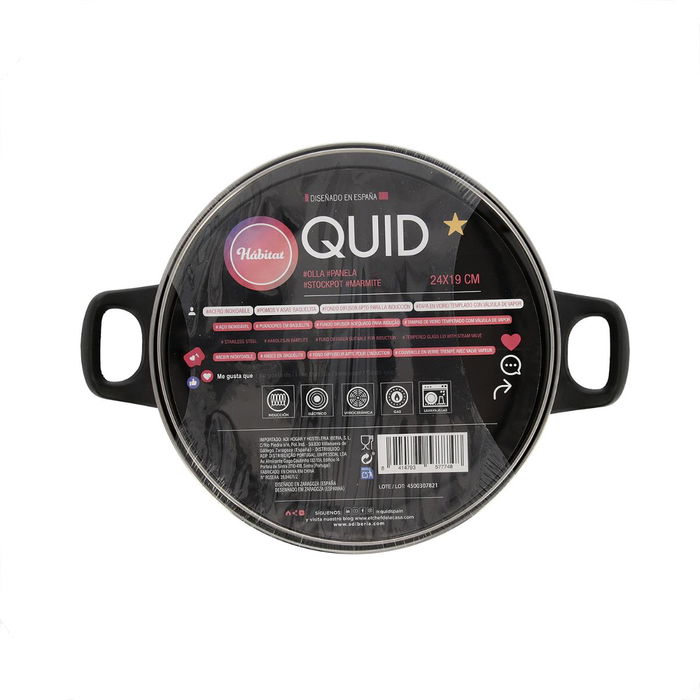 Marmite avec couvercle Quid Habitat Marmite avec couvercle Quid Habitat