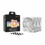 be quiet! Light Wings LX 120 mm PWM White Triple Pack