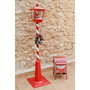 DKD Home Decor Boîte aux lettres de Noël Jaune Blanc Noir Rouge