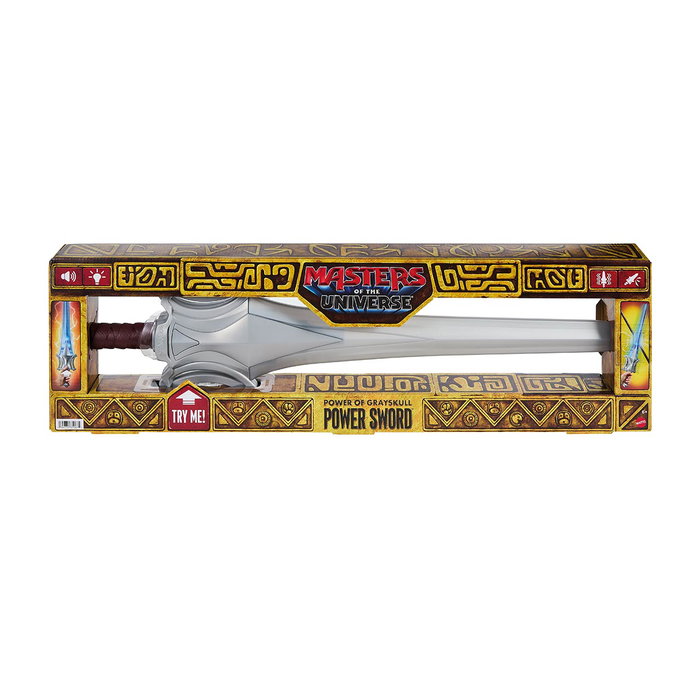Mattel Épée He-Man avec Son et Lumière Masters of the Universe Jkj18, 68,58 cm, dès 6 ans
