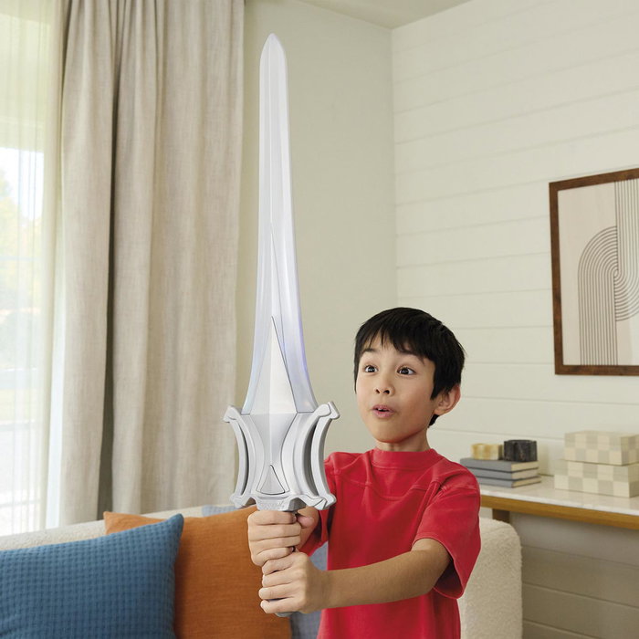 Mattel Épée He-Man avec Son et Lumière Masters of the Universe Jkj18, 68,58 cm, dès 6 ans