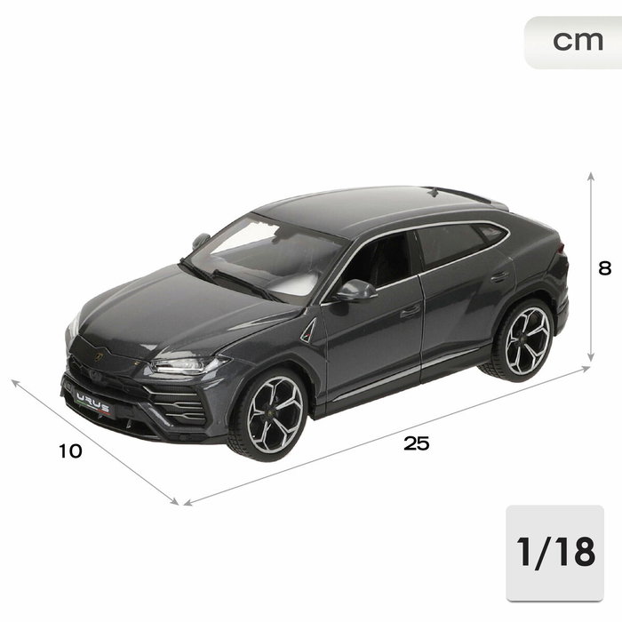 Burago Lamborghini Urus Gris Échelle 1:18 Burago Lamborghini Urus Gris Échelle 1:18