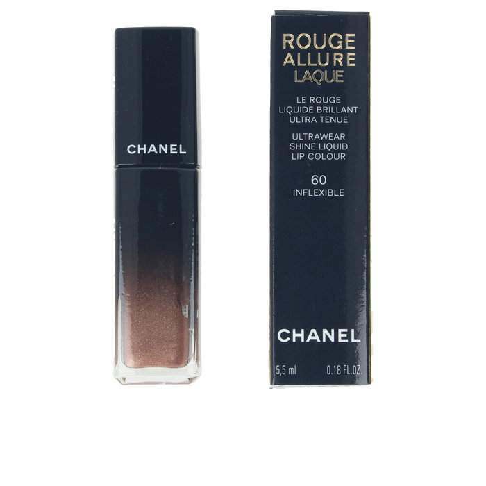 Chanel Rouge Allure Laque #60-inflexible Rouge à Lèvres Liquide Longue Tenue 6 ml Chanel Rouge Allure Laque #60-inflexible Rouge à Lèvres Liquide Longue Tenue 6 ml