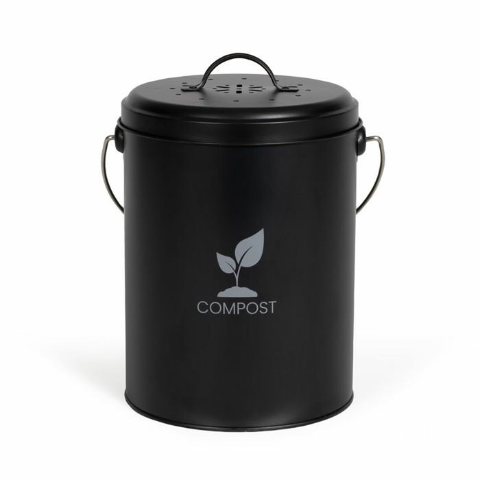 Livoo Seau à compost de cuisine MES154N - 6 L Livoo Seau à compost de cuisine MES154N - 6 L