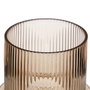 BigBuy Home Vase Marron Verre 15 x 15 x 16 cm