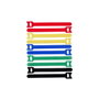 ProXtend Hook and Loop 15cm x 12mm Multi 10pcs
