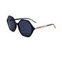BOSS Lunettes de Soleil Femme 1585/S 7C5 140 mm Acétate Noir UV400