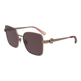 LONGCHAMP LO181S-5617738 Lunettes de soleil pour femme, Violet et Jaune