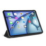 Decoded Coque Textured Silicone Slim Cover pour iPad Air 11'' (M2) - Charcoal