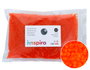 Innspiro Perles de rocaille en verre rond glacé orange 2,3 mm 500 g