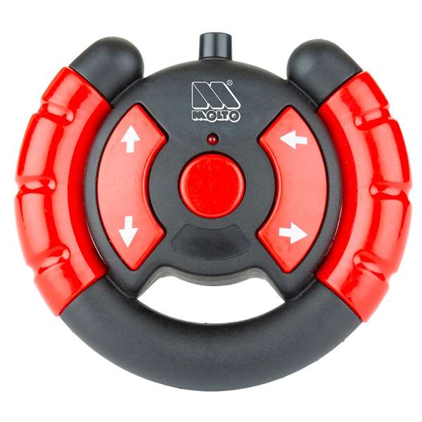 Molto Voiture Radio-Commandée Bébé - 4 Directions, Émet Sons et Lumières - Pour Enfants Dès 3 Ans (38.5x17x21 cm)