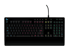 Logitech 920-008087 Clavier Gaming G213 Prodigy Mécanique avec Rétroéclairage RGB - Noir