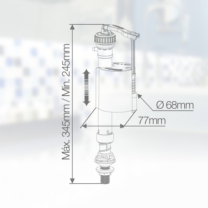 Gifont Flotteur inférieur compact universel Gifont Flotteur inférieur compact universel