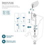 Gifont Flotteur inférieur compact universel