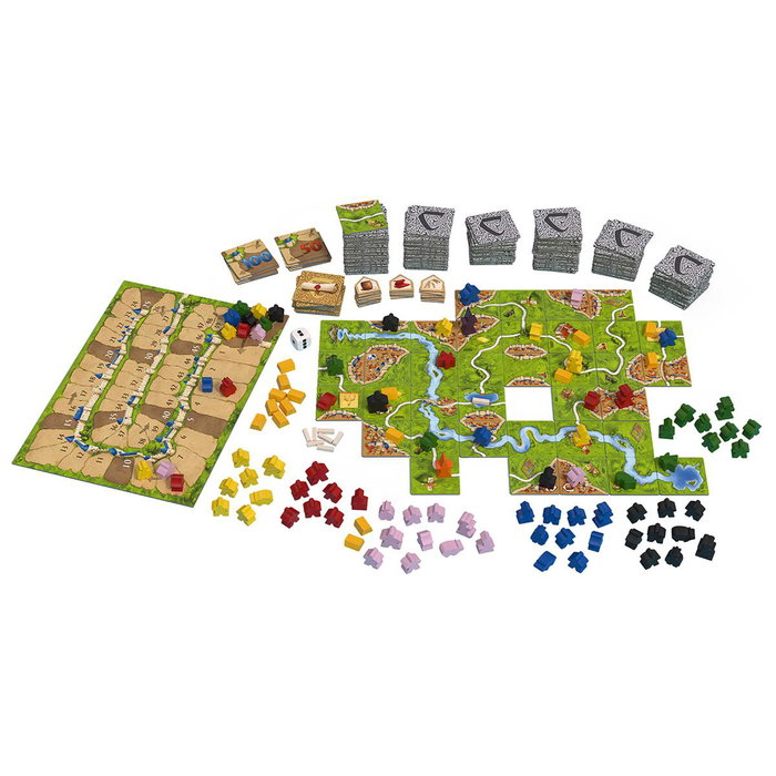 Devir Jeu de Société Carcassonne Big Box avec 11 Extensions