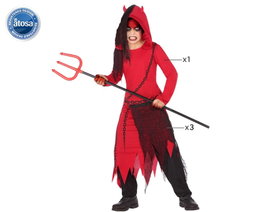 BigBuy Carnival Déguisement Démon pour Enfant Rouge et Noir (5-6 Ans)探索