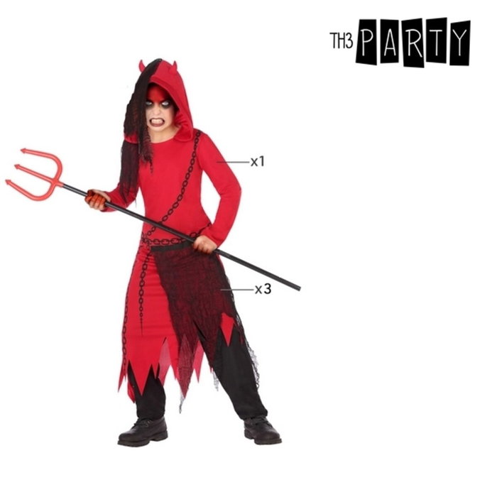 BigBuy Carnival Déguisement Démon pour Enfant Rouge et Noir (5-6 Ans)探索 BigBuy Carnival Déguisement Démon pour Enfant Rouge et Noir (5-6 Ans)探索