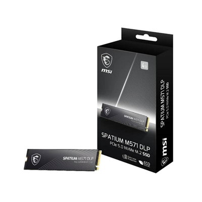 MSI Spatium M571 2To SSD Interne PCIe 5.0 NVMe M.2 2280 MSI Spatium M571 2To SSD Interne PCIe 5.0 NVMe M.2 2280