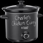 Russell Hobbs 24180-56 Autocuiseur (Mijoteuse) à Cuisson Lente Ardoise - 3,5 Litres