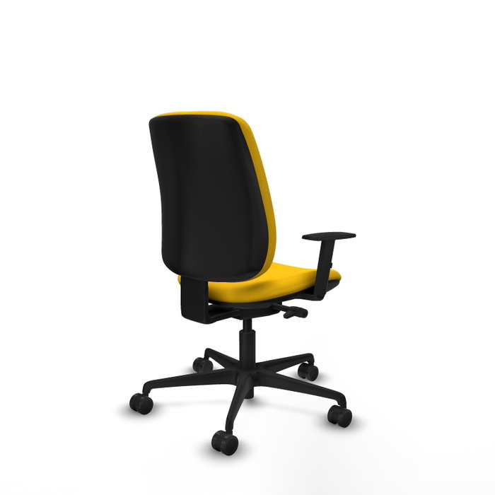 Piqueras y Crespo Chaise de Bureau Alares Jaune
