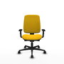 Piqueras y Crespo Chaise de Bureau Alares Jaune