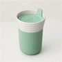 Berghoff Tasse de voyage en porcelaine 0,33 L - Adapter aux machines à café et aux supports voiture