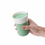 Berghoff Tasse de voyage en porcelaine 0,33 L - Adapter aux machines à café et aux supports voiture