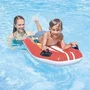 Intex Bodyboard Gonflable Enfant 112x62 cm avec 2 Poignées dès 6 ans - 2 Modèles Assortis Garçon et Fille