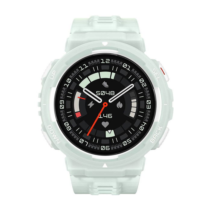 Amazfit Active Edge Montre Connectée Homme et Femme, Vert Menthe, W2212EU4N